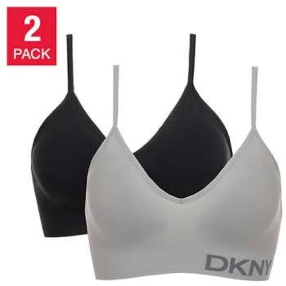 Bra by DKNY Ladies' Seamless Bralette, 2-Pack - Picture 1 of 5